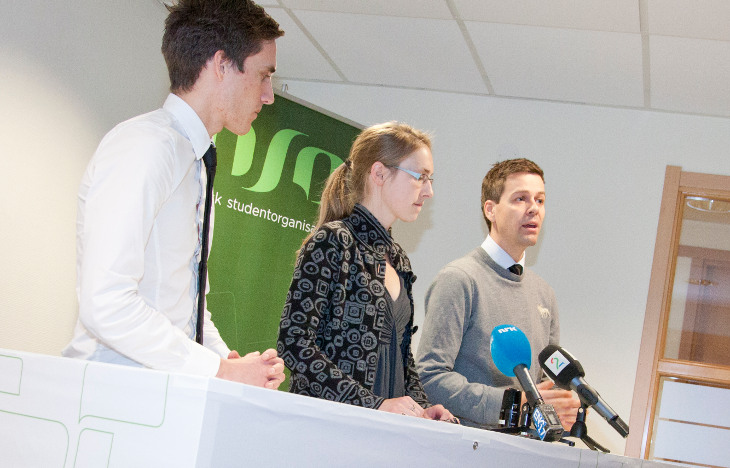 Studentlederne kjemper videre med Krf og Venstre